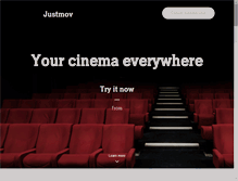 Tablet Screenshot of justmov.com